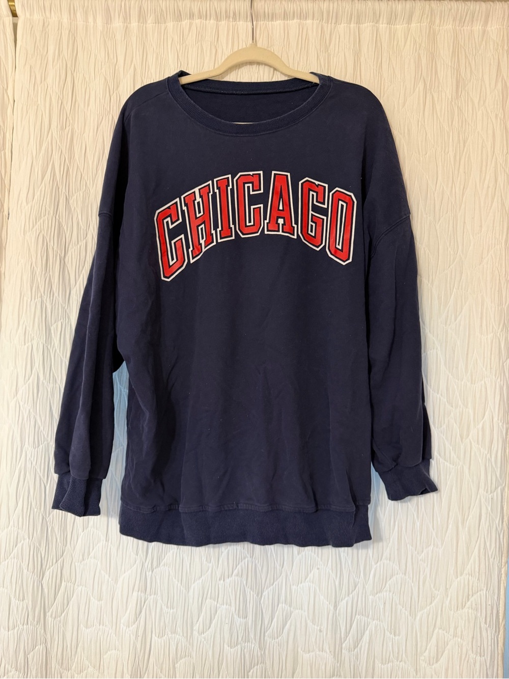 Chicago Navy Crewneck Sweatshirt - Women's Sweater